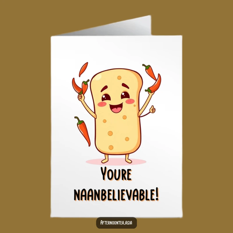 Free Printable Naan Congrats Card: Hilarious Downloadable for Spicy Success